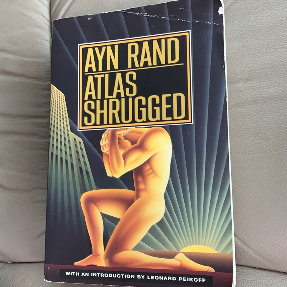 Book. Atlas Shrugged by Ayn Rand